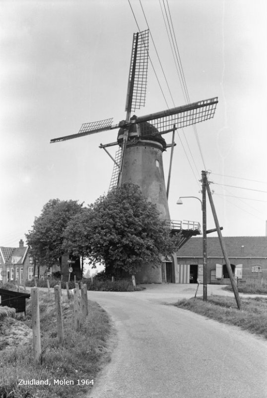 zuidland-molen-1964